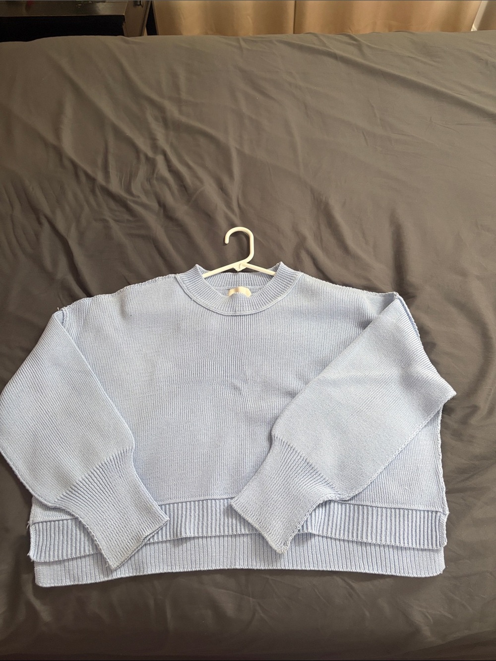 Crewneck cropped Sweater